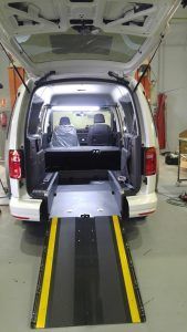 Fabricacion rampa vehiculo discapacitados